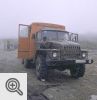 Podstawowy środek transportu: ciężarówka Ural