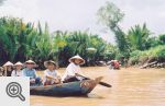 Turystyczna wycieczka po delcie Mekongu