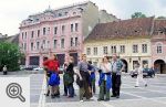 Transylwania, rynek w Brasovie