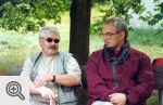 Jacek Salak (jeden z założycieli SKG) i Wiesław 
