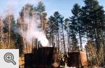 Smolarnie - tradycyjna metoda wypalania węgla drzewnego