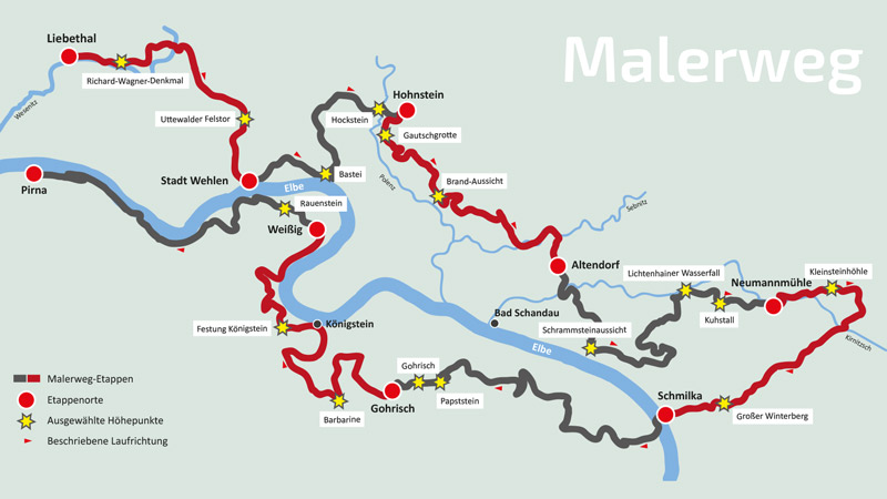 malerweg karte
