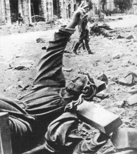 Warsaw Uprising Christ of Holy Cross Church
